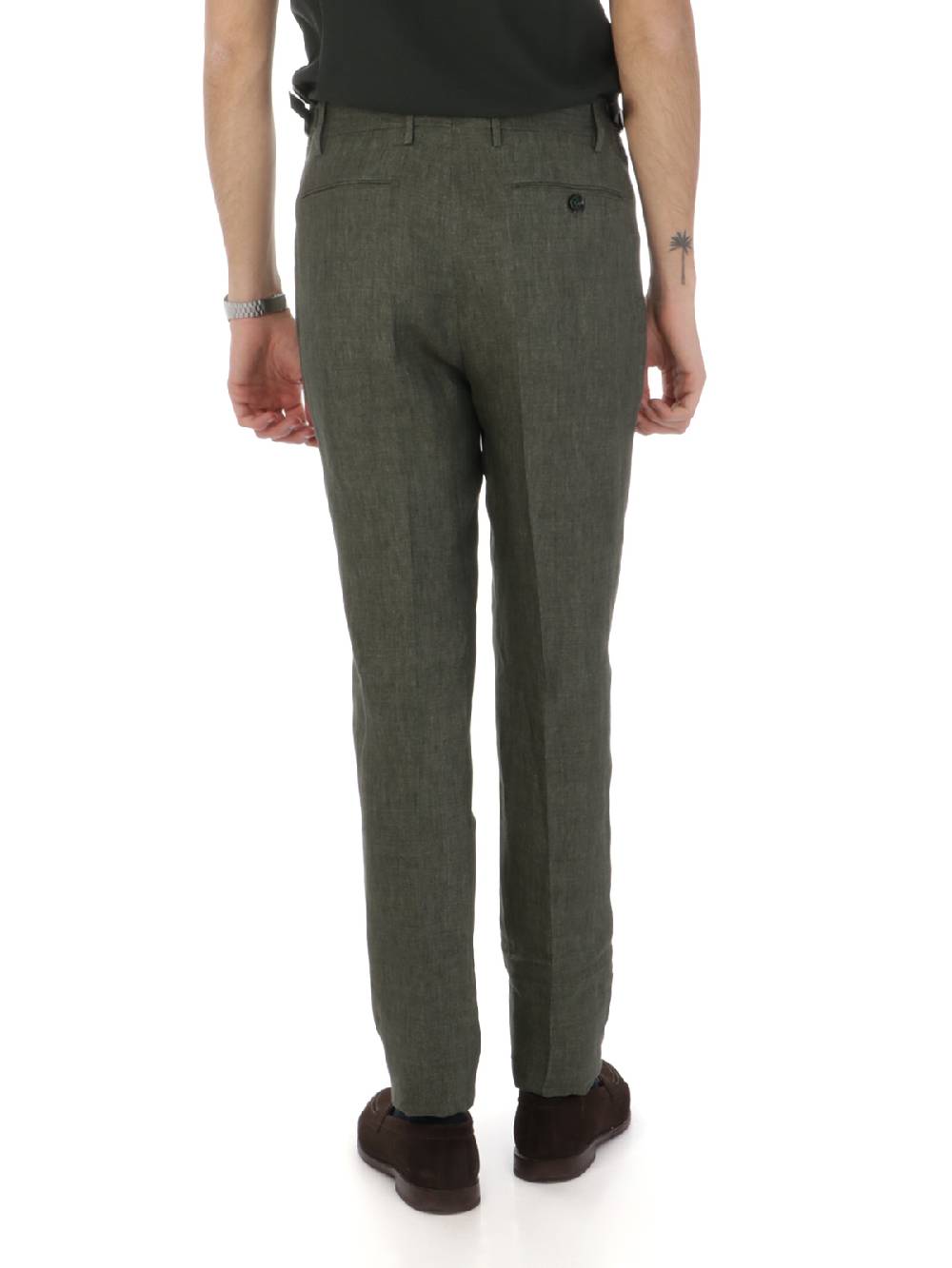 BERWICH Pantalone Uomo In Lino