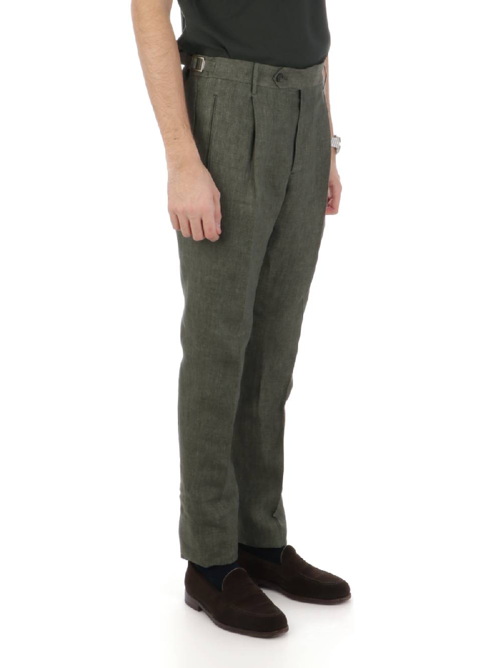 BERWICH Pantalone Uomo in Lino