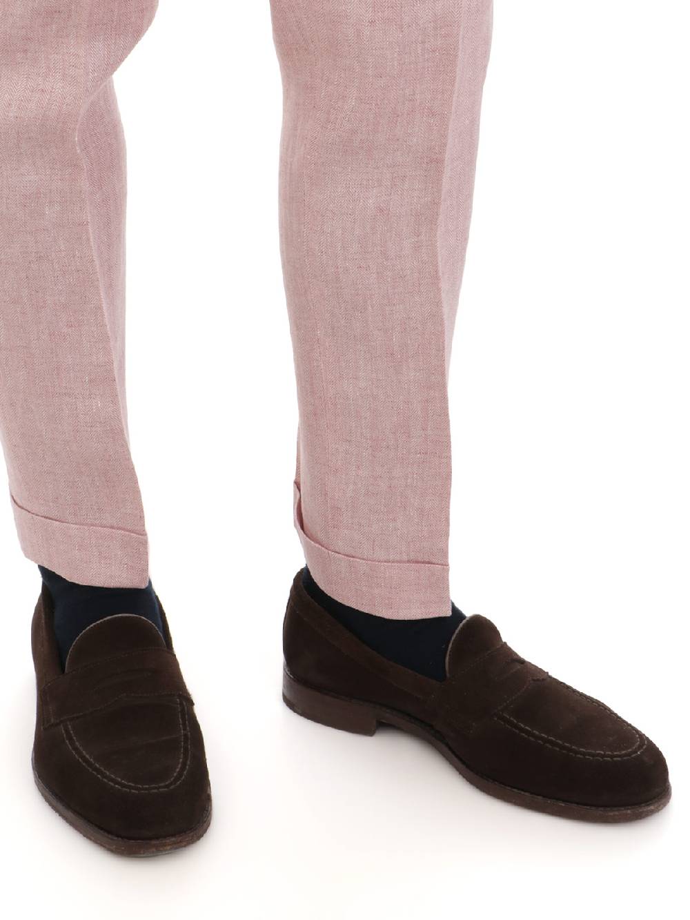 BERWICH Pantalone Uomo Retrolong In Lino