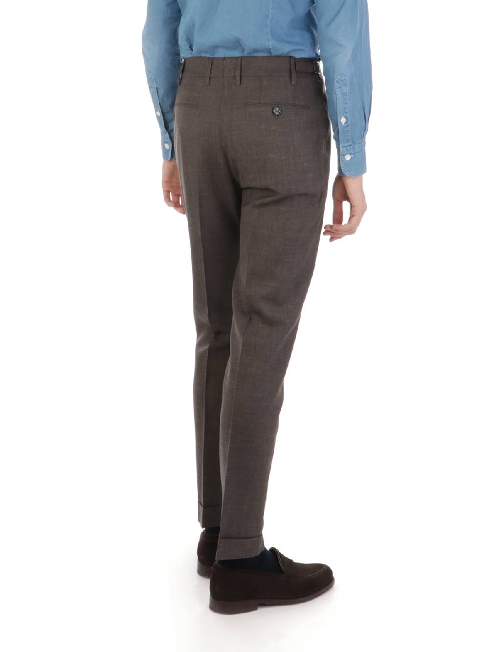 BERWICH Pantalone Uomo Vulcanoz Loro Piana