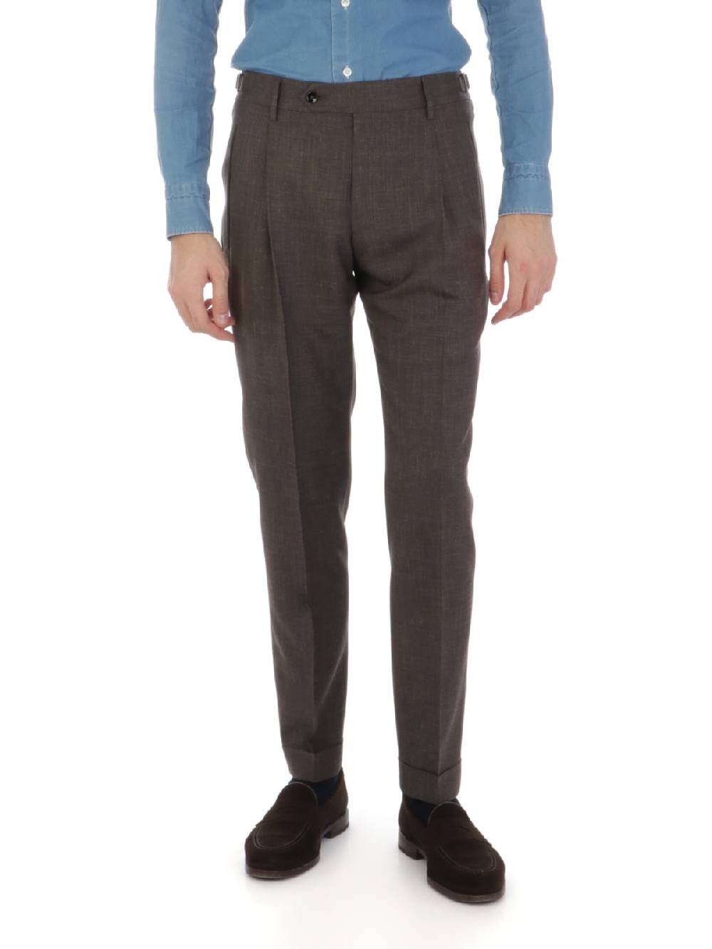 BERWICH Pantalone Uomo Vulcanoz Loro Piana