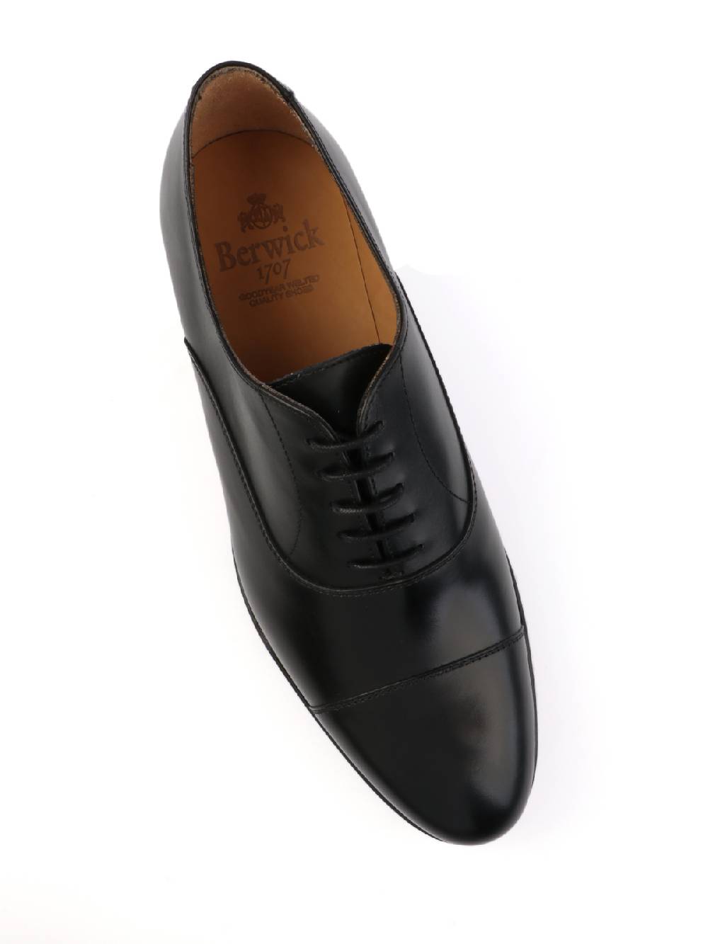 BERWICK 1707 Scarpa Oxford Uomo Box Calf