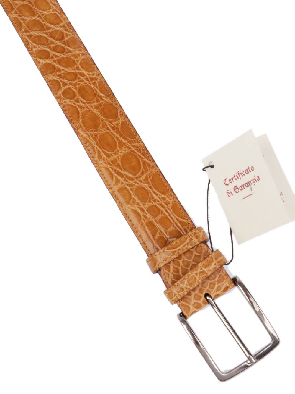 BOTTA&B Cintura Coccodrillo Uomo