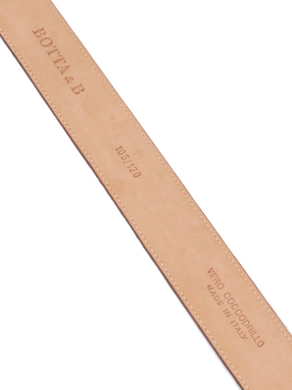 BOTTA&B Cintura Coccodrillo Uomo