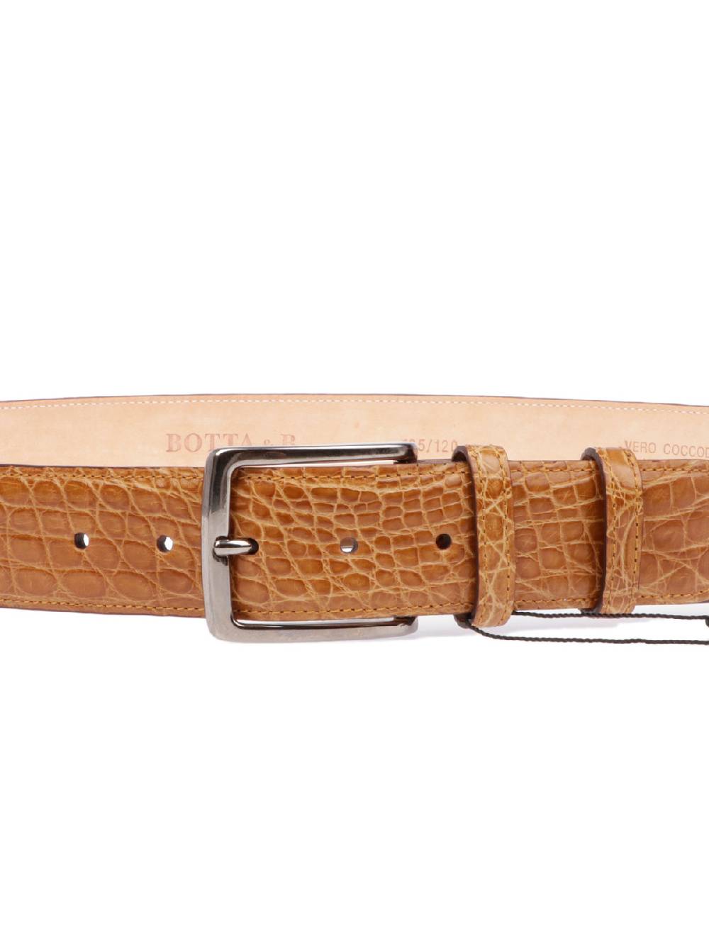 BOTTA&B Cintura Coccodrillo Uomo