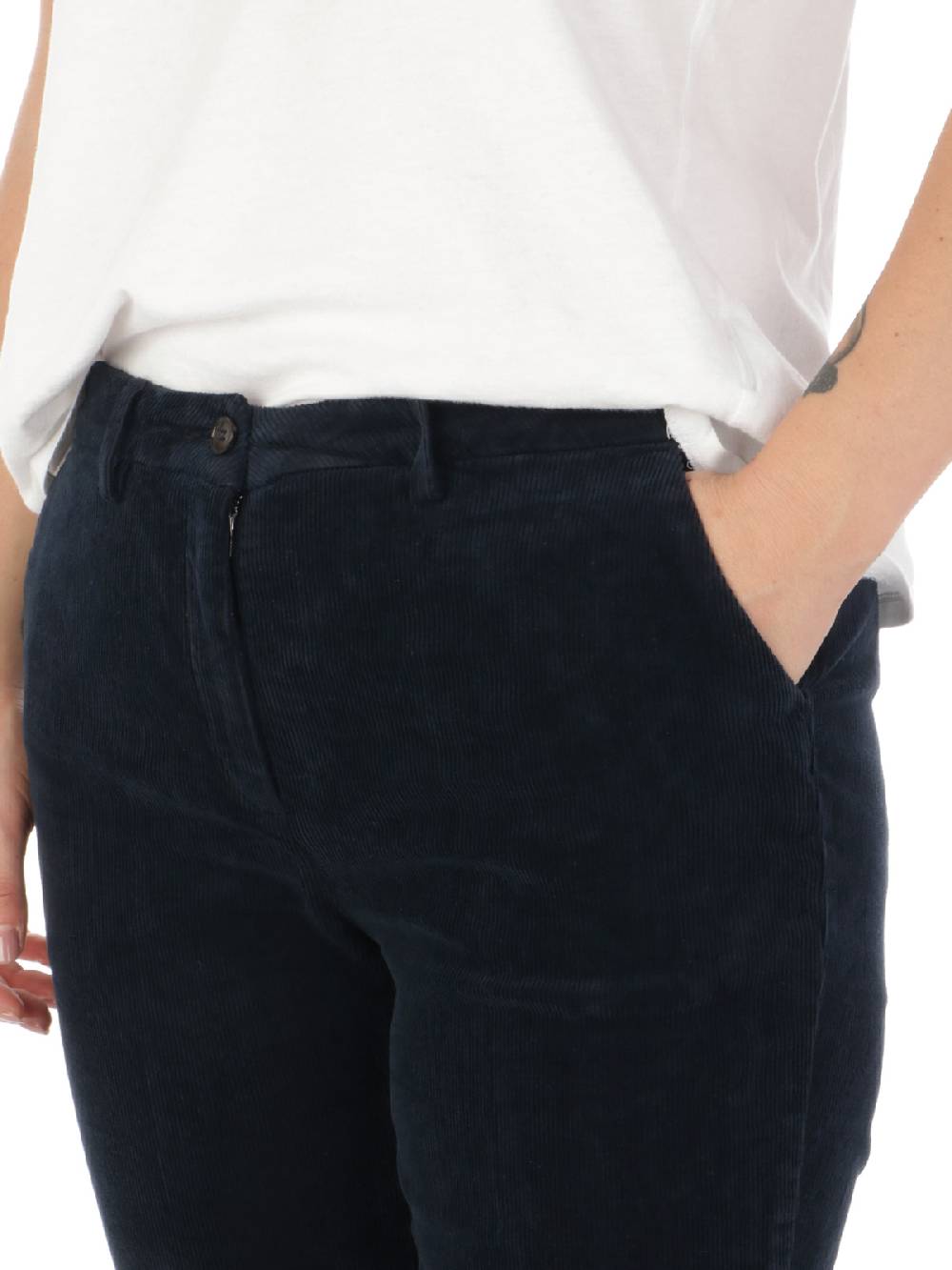 BRIGLIA 1949 Pantaloni Donna Roller In Velluto