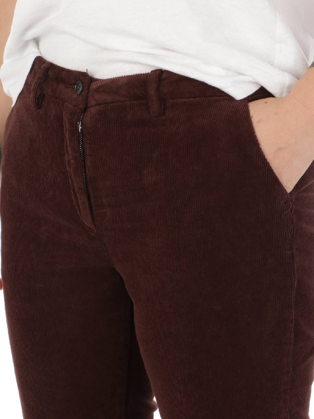 BRIGLIA 1949 Pantaloni Donna Roller In Velluto