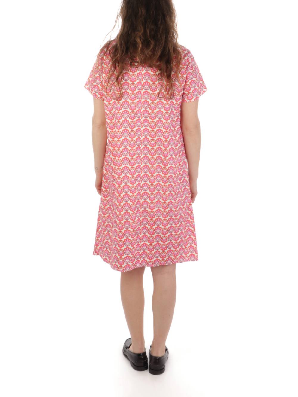 CALIBAN Abito Donna A Fiori Stretch