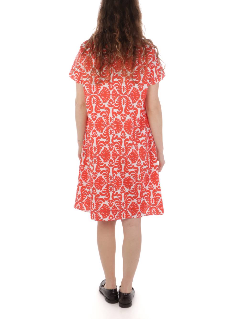 CALIBAN Abito Donna A Fiori Stretch