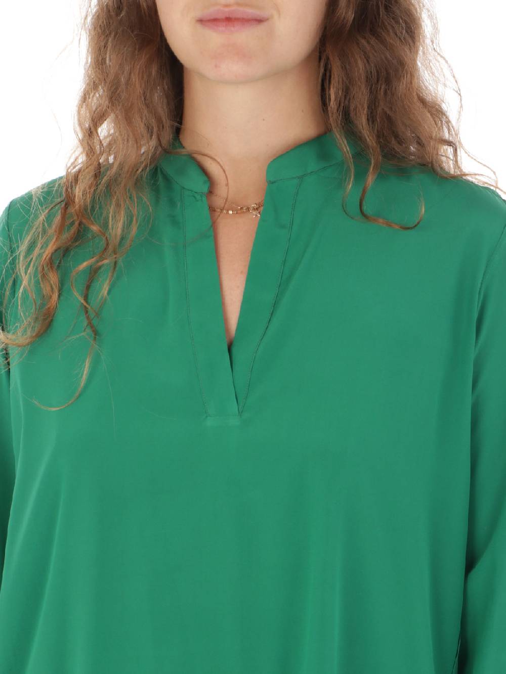 CALIBAN Blusa Donna In Seta Stretch