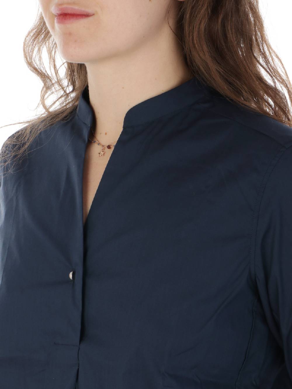 CALIBAN Camicia Donna Coreana Stretch
