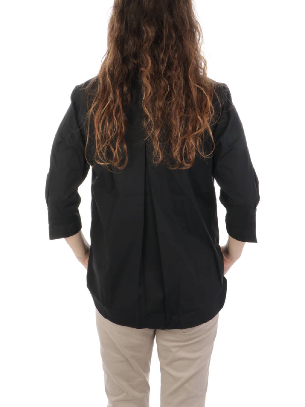 CALIBAN Camicia Donna Coreana Stretch