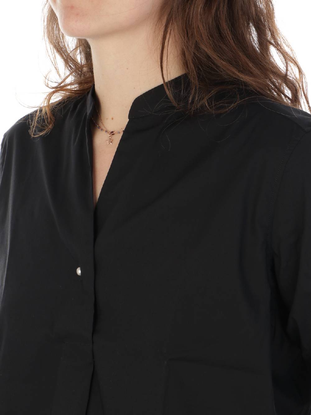 CALIBAN Camicia Donna Coreana Stretch