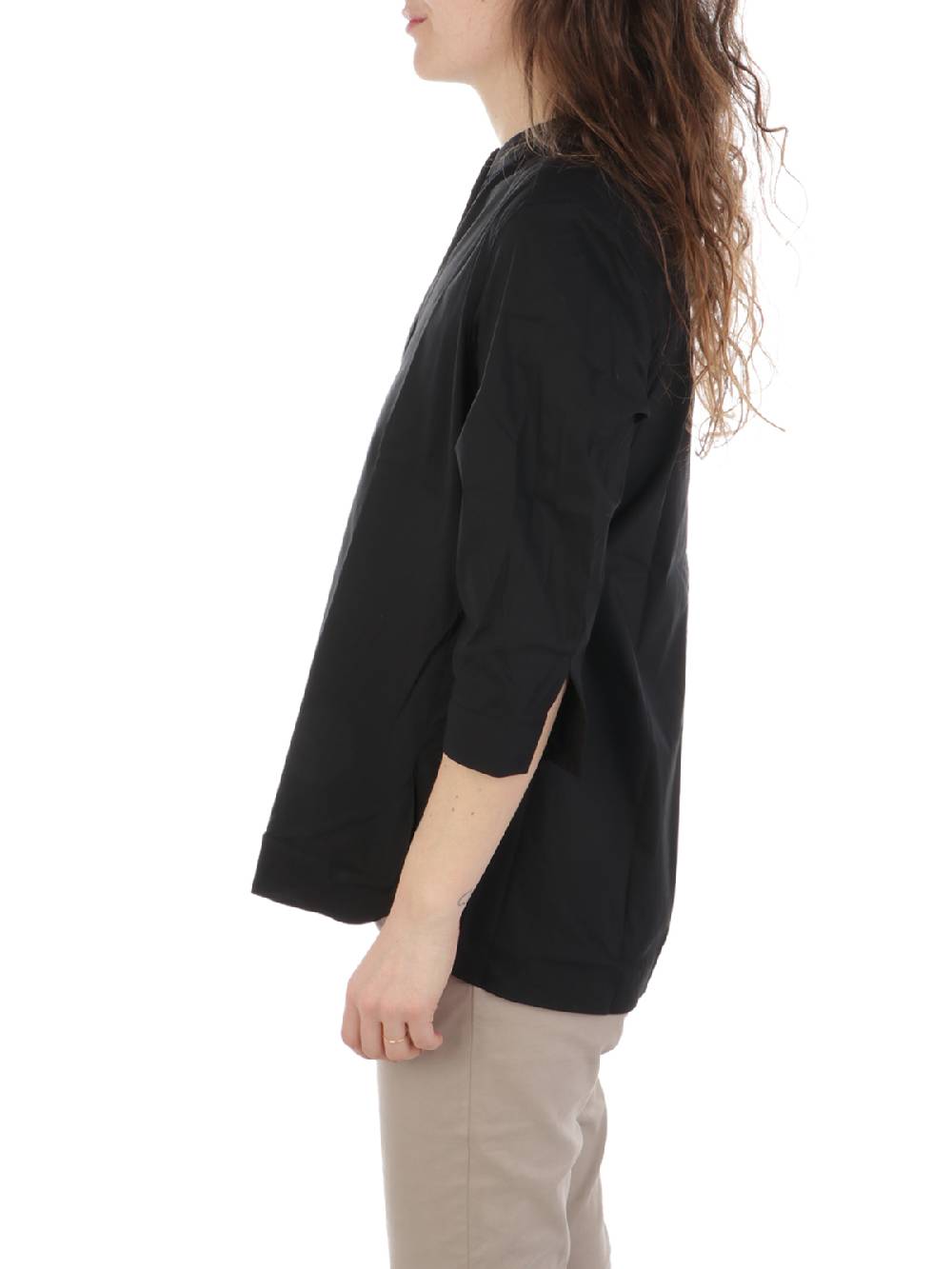 CALIBAN Camicia Donna Coreana Stretch