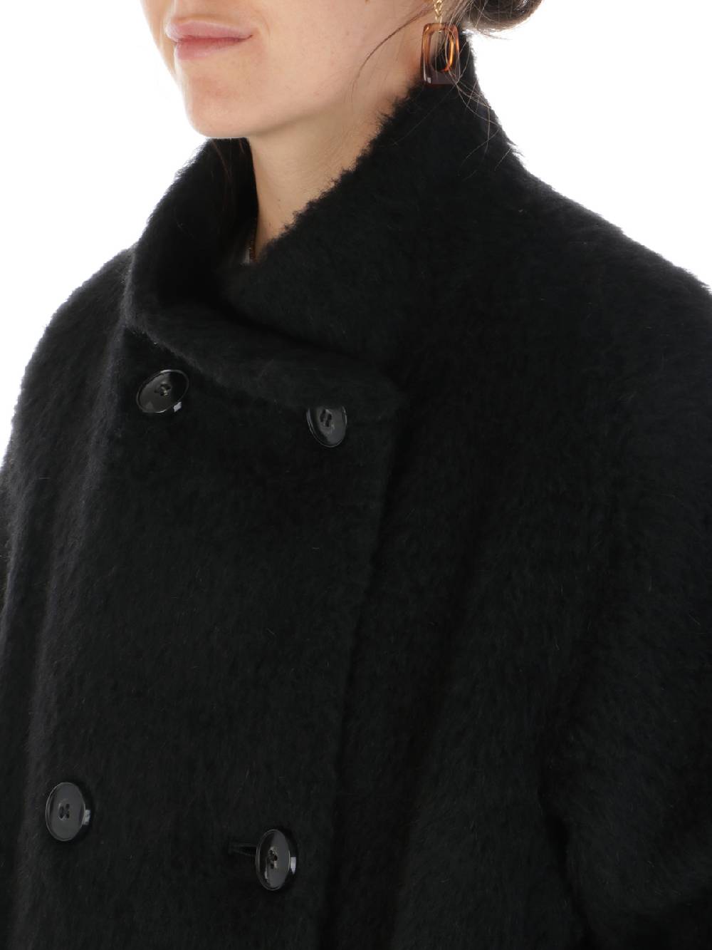 CINZIA ROCCA Cappotto Doppiopetto Donna A Collo Alto