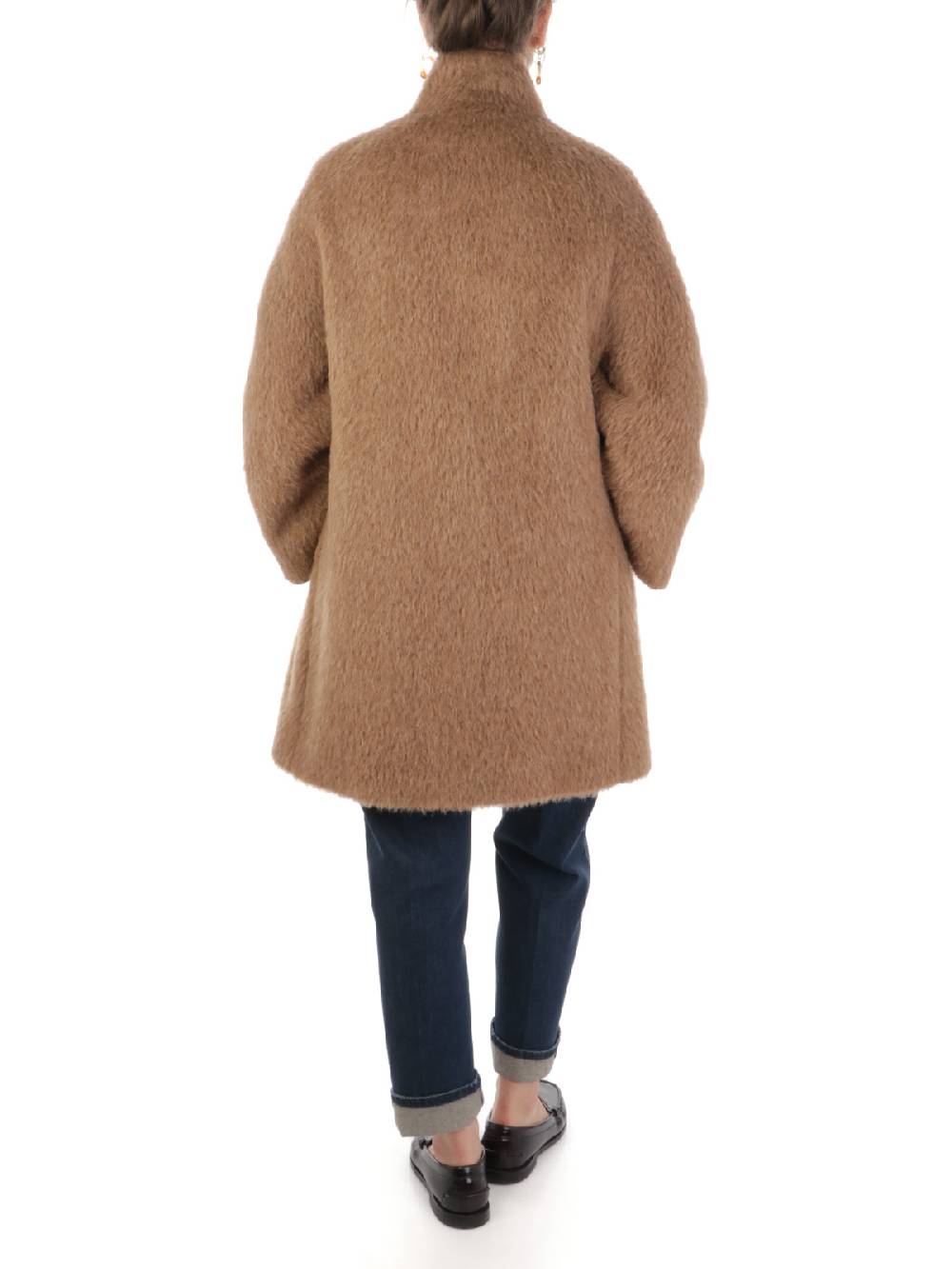 CINZIA ROCCA Cappotto Doppiopetto Donna A Collo Alto