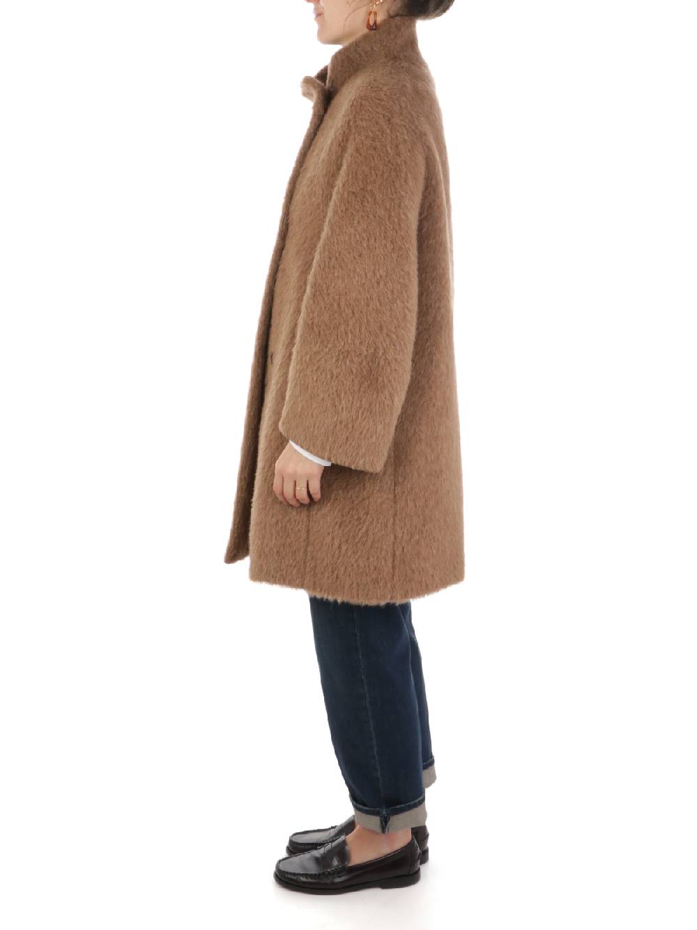 CINZIA ROCCA Cappotto Doppiopetto Donna a Collo Alto