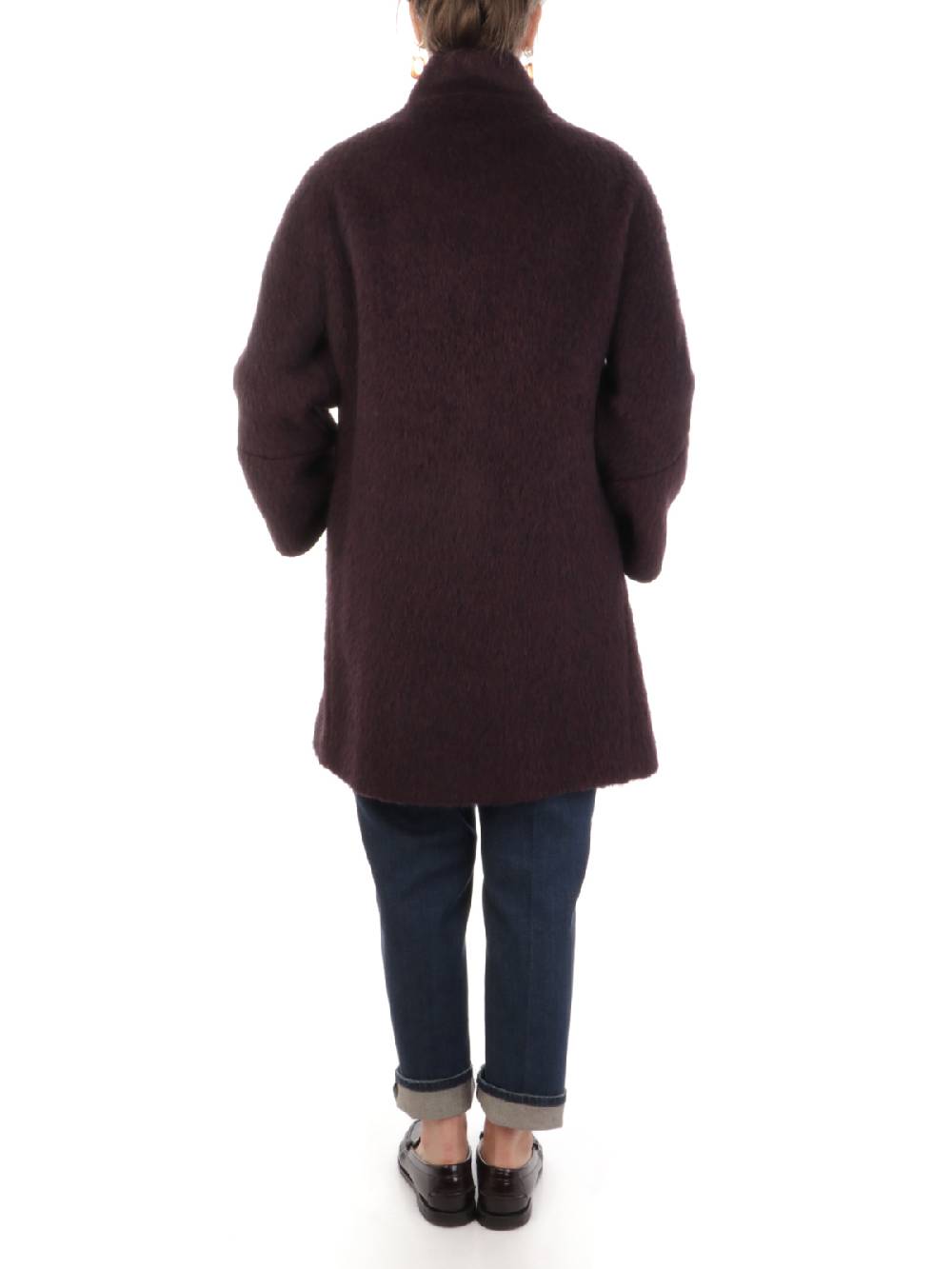 CINZIA ROCCA Cappotto Doppiopetto Donna A Collo Alto