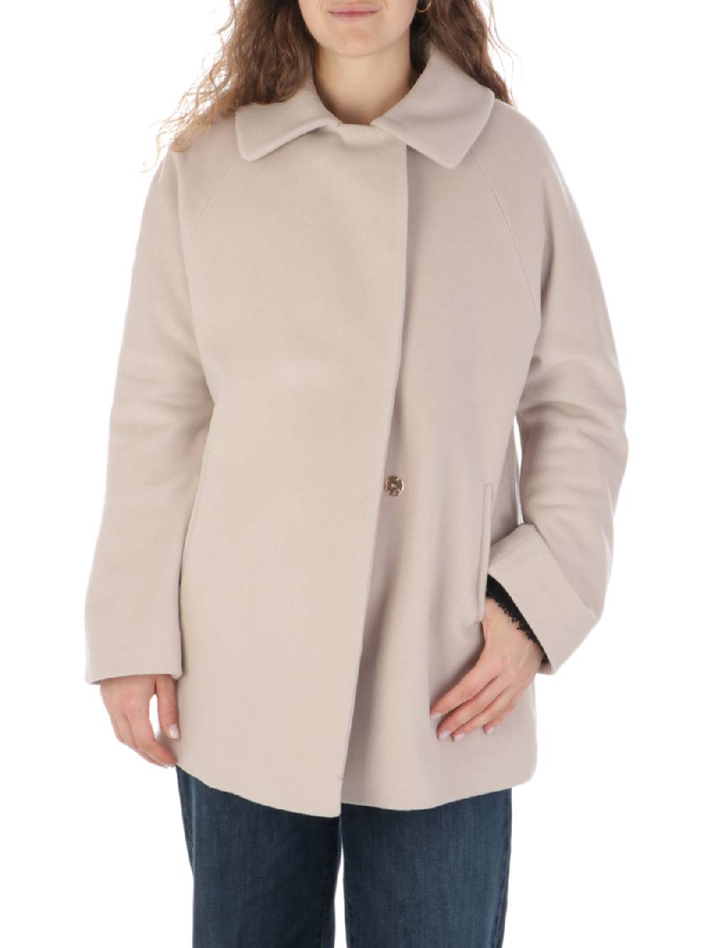 CHIARULLI Cappotto Donna In Panno Di Lana