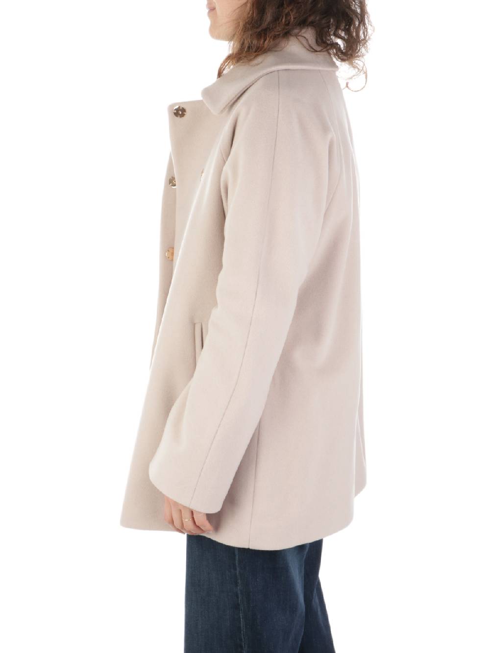 CHIARULLI Cappotto Donna in Panno di Lana