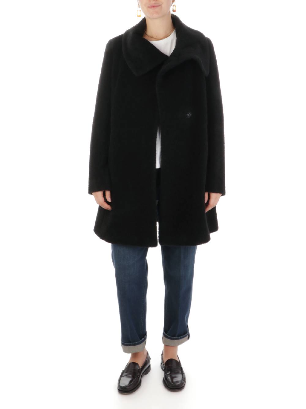 CINZIA ROCCA Cappotto Donna In Lana E Alpaca