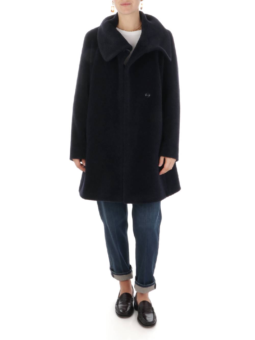 CINZIA ROCCA Cappotto Donna In Lana E Alpaca