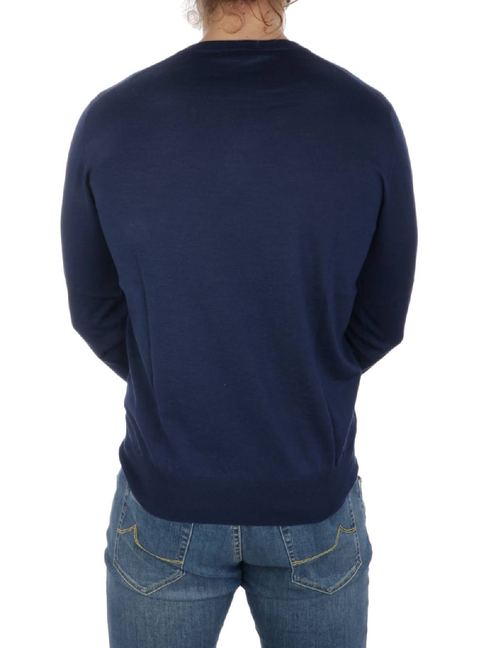 CRUCIANI Pullover Uomo In Cashmere E Seta