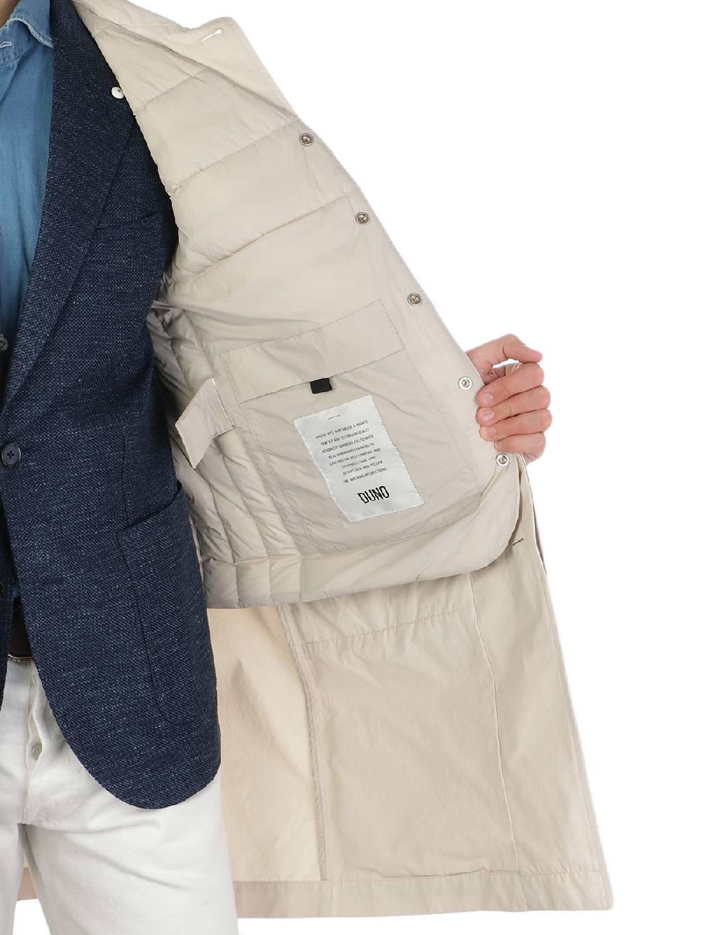 DUNO Impermeabile Uomo Alfie Recco Mist