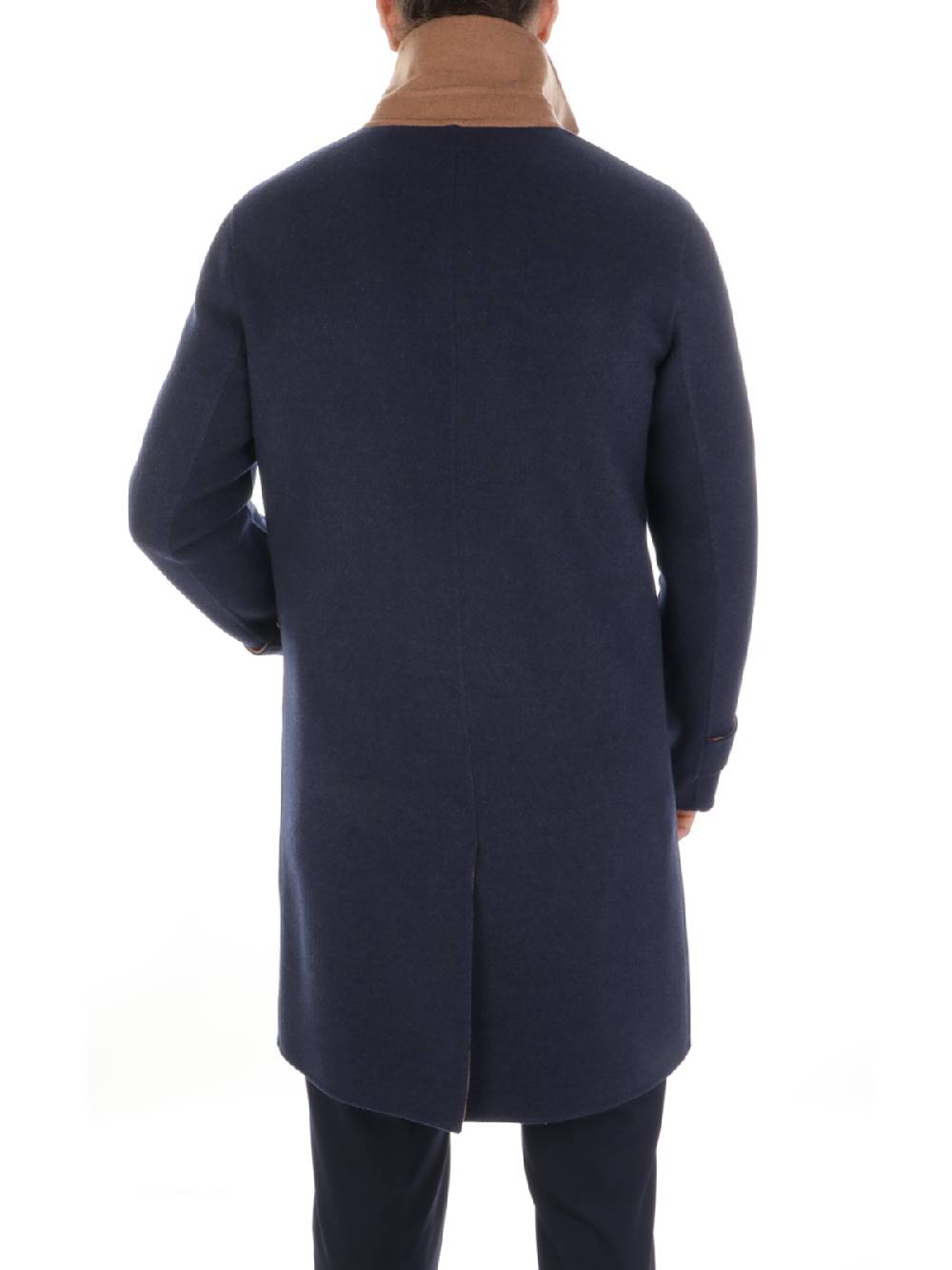 ELEVENTY Cappotto Uomo Reversibile In Lana Vergine