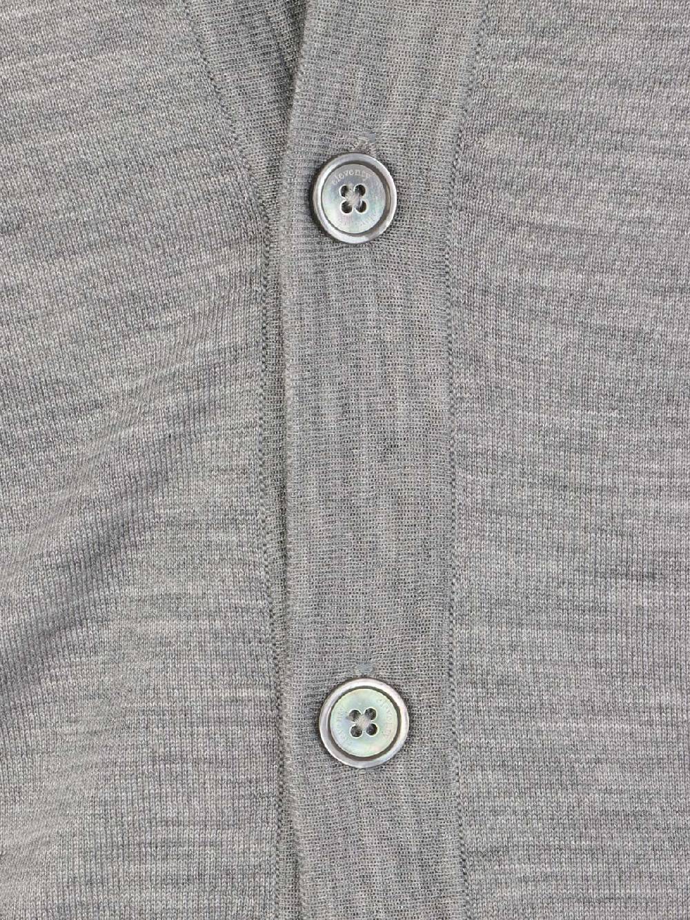 ELEVENTY Cardigan Uomo In Lana E Seta