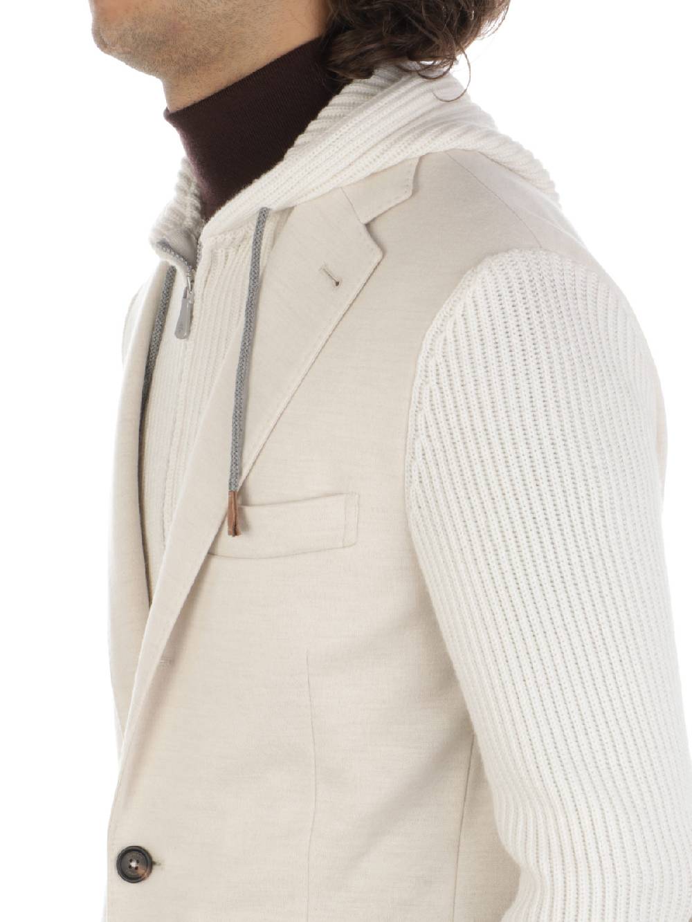 ELEVENTY Giacca Uomo Con Pettorina E Cappuccio