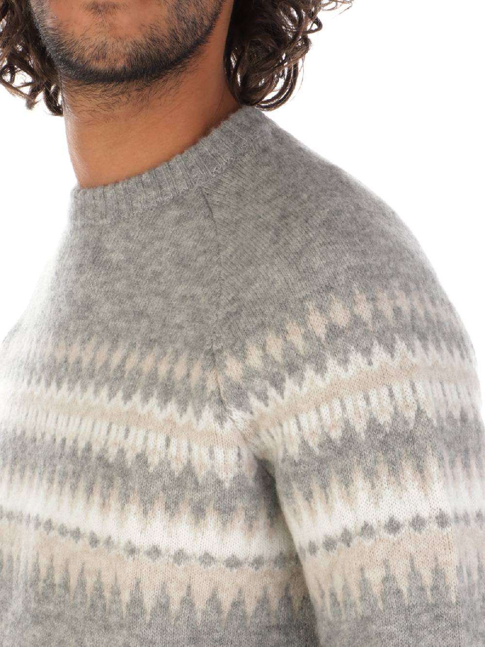 ELEVENTY Girocollo Uomo In Misto Cashmere