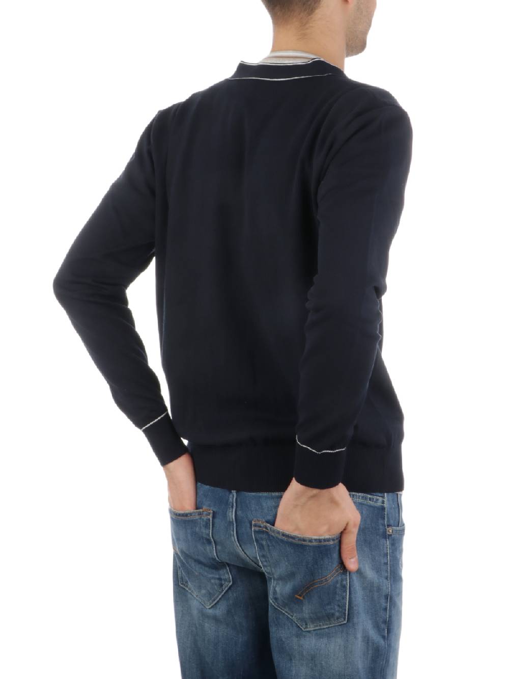 Eleventy Jersey Maglia Cardigan