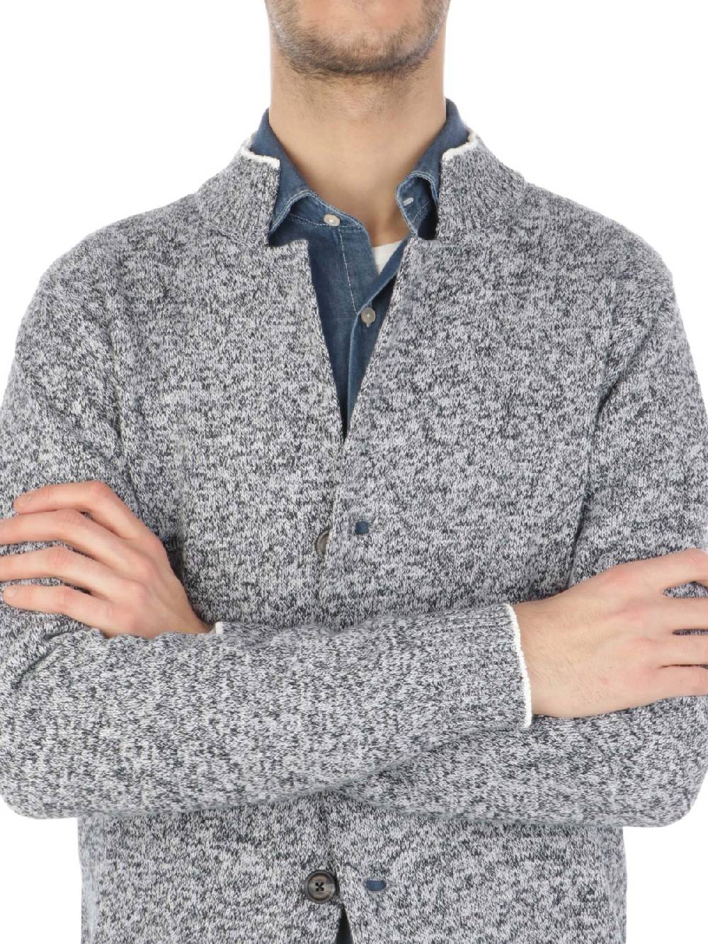 Eleventy Jersey Maglia Giacca Cardigan