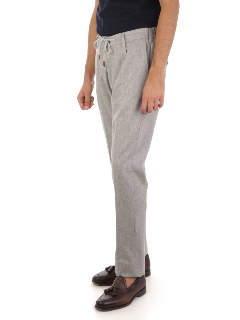 ELEVENTY Pantaloni Uomo Jogger In Lana E Cashmere