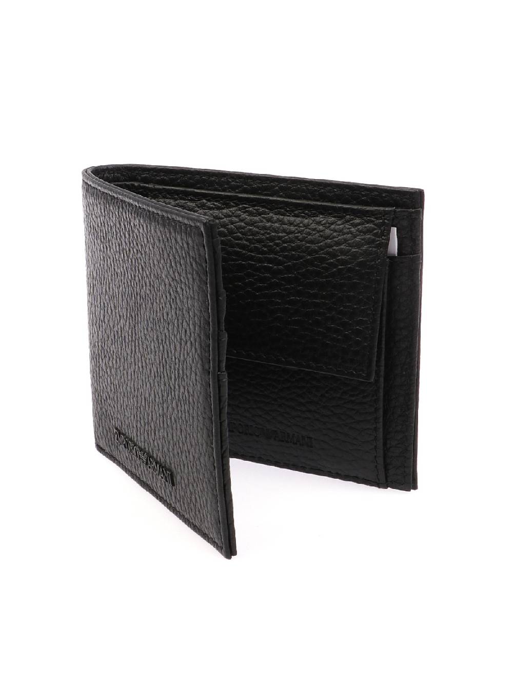 EMPORIO ARMANI Portafoglio Uomo In Pelle Bottalata