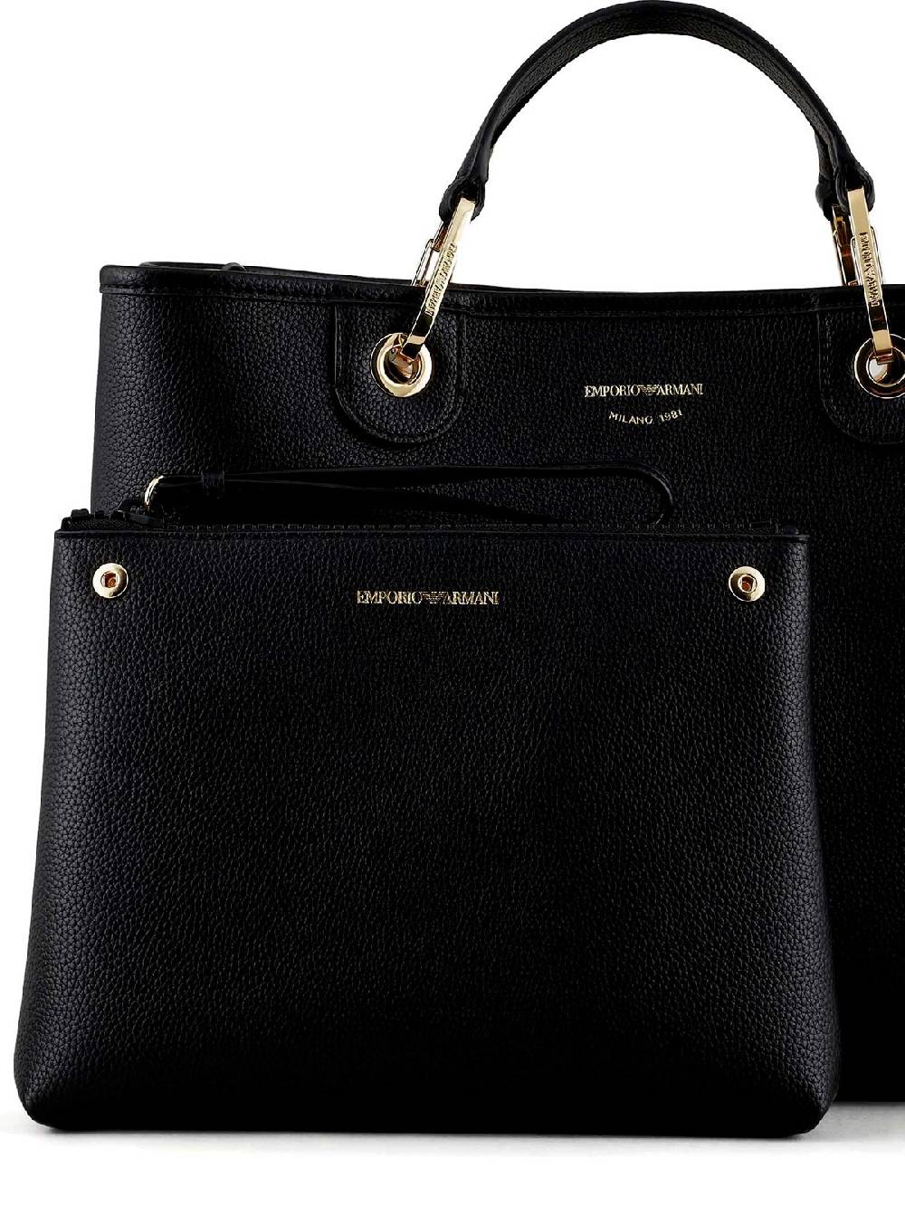 EMPORIO ARMANI Shopper Donna Stampa Cervo