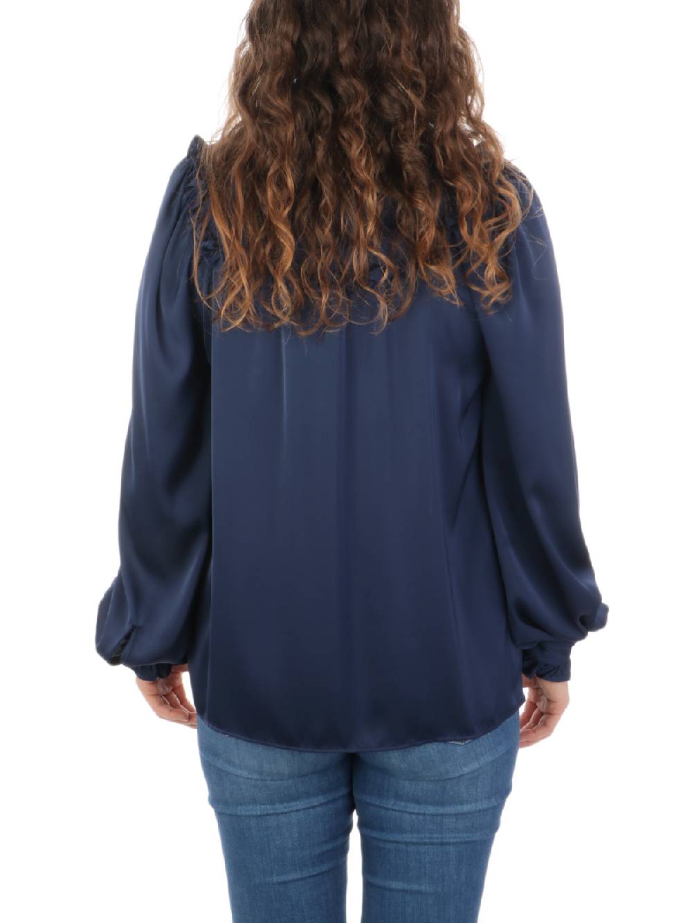 F.IT Camicia Donna Con Rouches