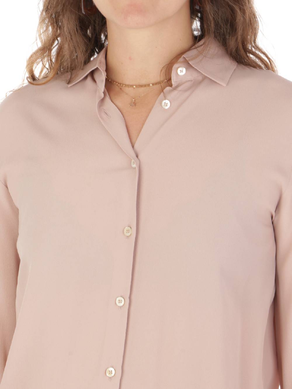 F.IT Camicia Donna In Misto Seta