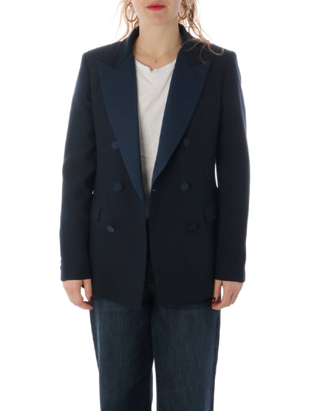 F.IT Giacca Smoking Donna Rever