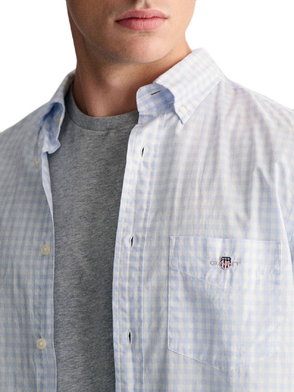 Gant Reg Classic Poplin Gingham Shirt