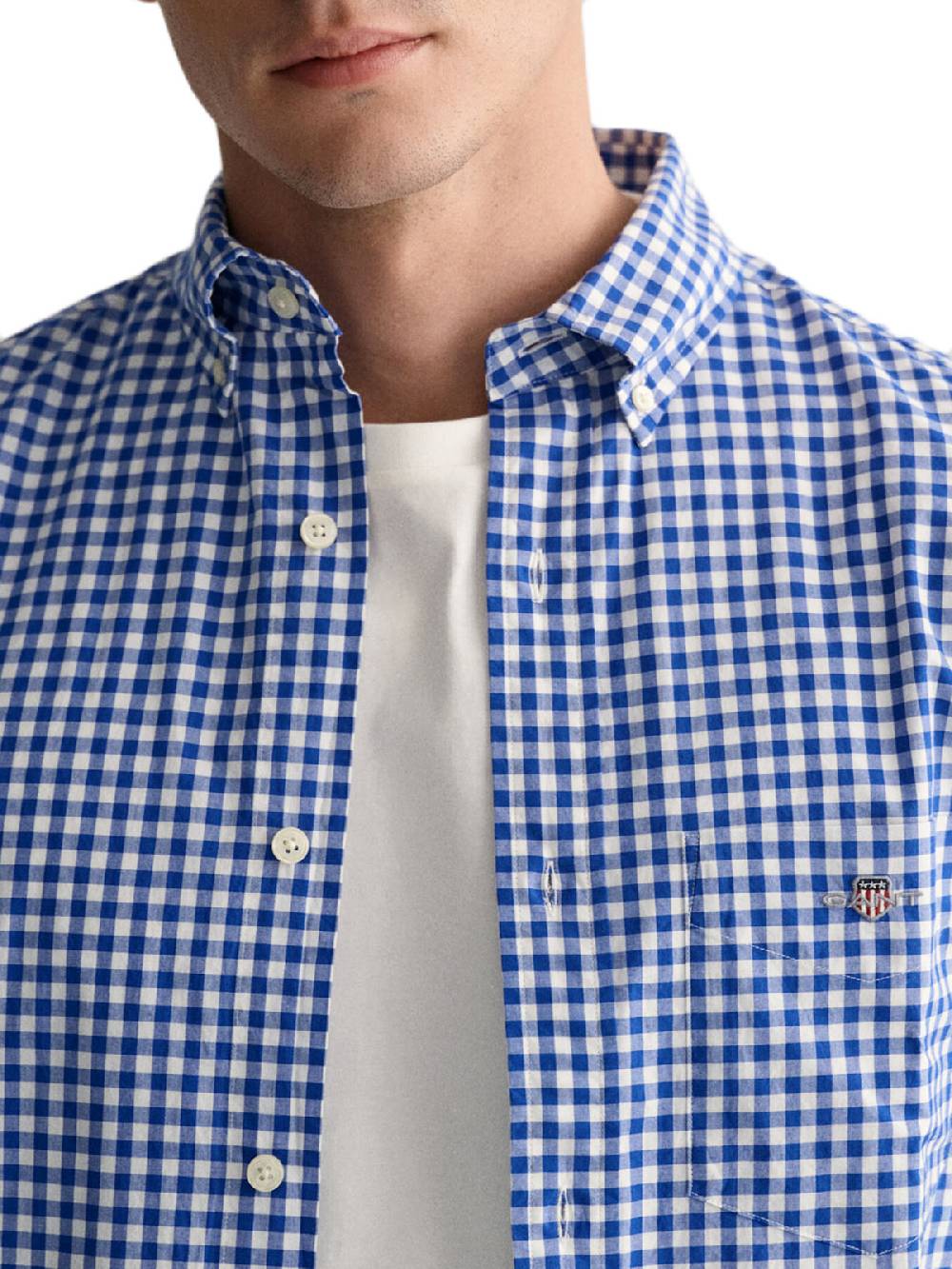 Gant Reg Classic Poplin Gingham Shirt