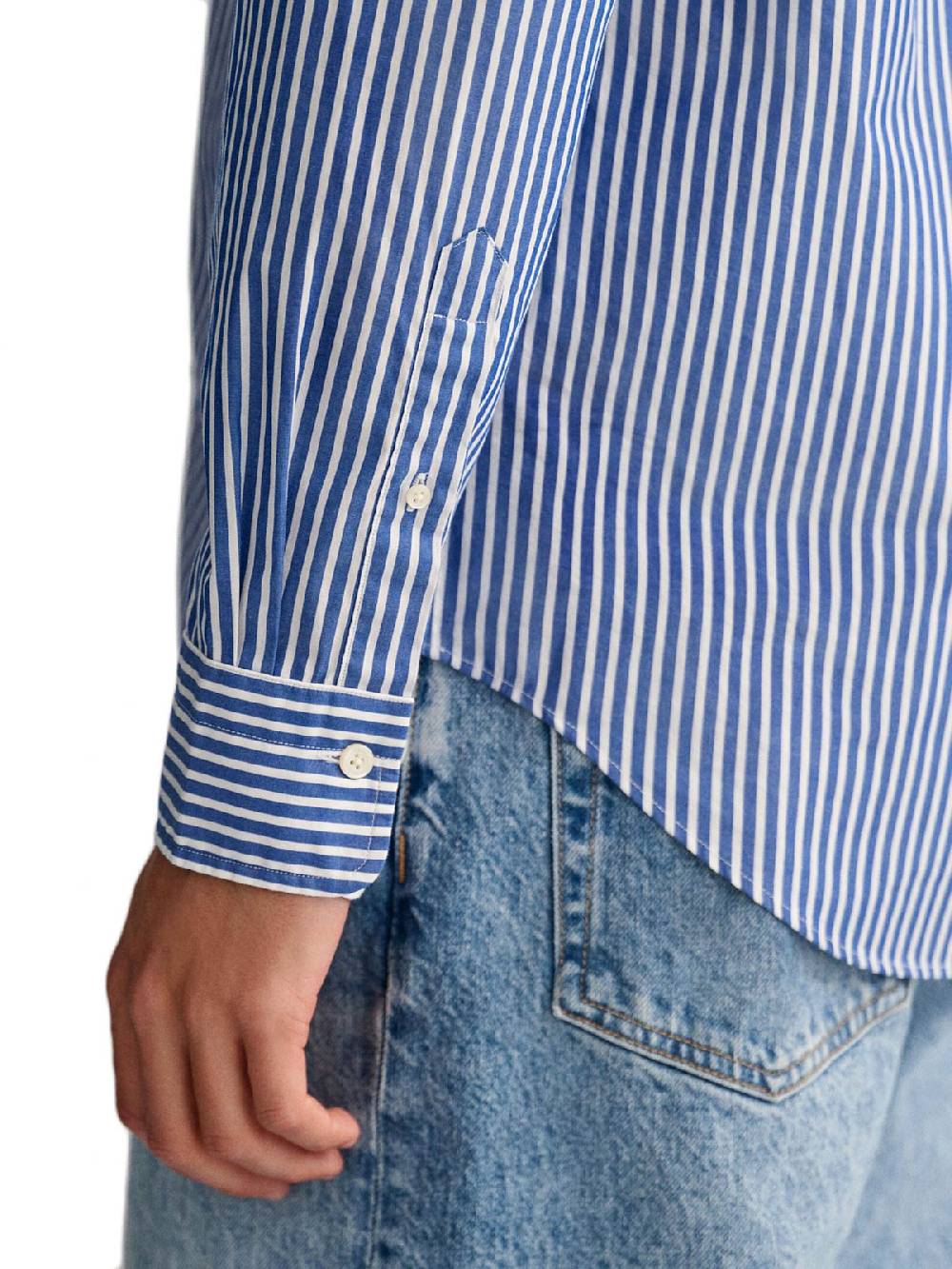 Gant Reg Classic Poplin Stripe Shirt