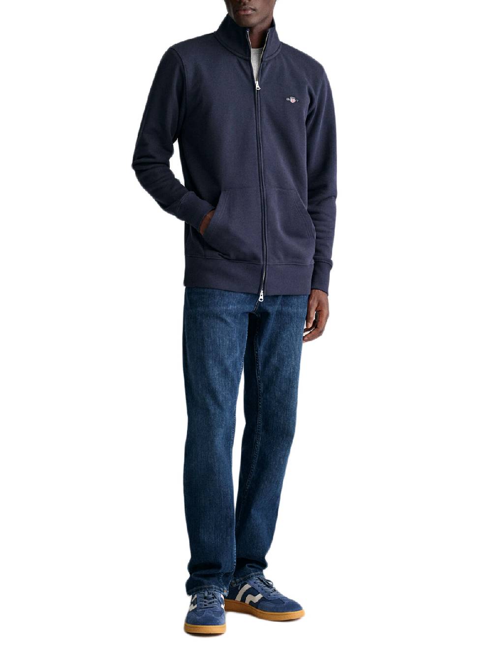 Gant Reg Shield Full Zip Sweat