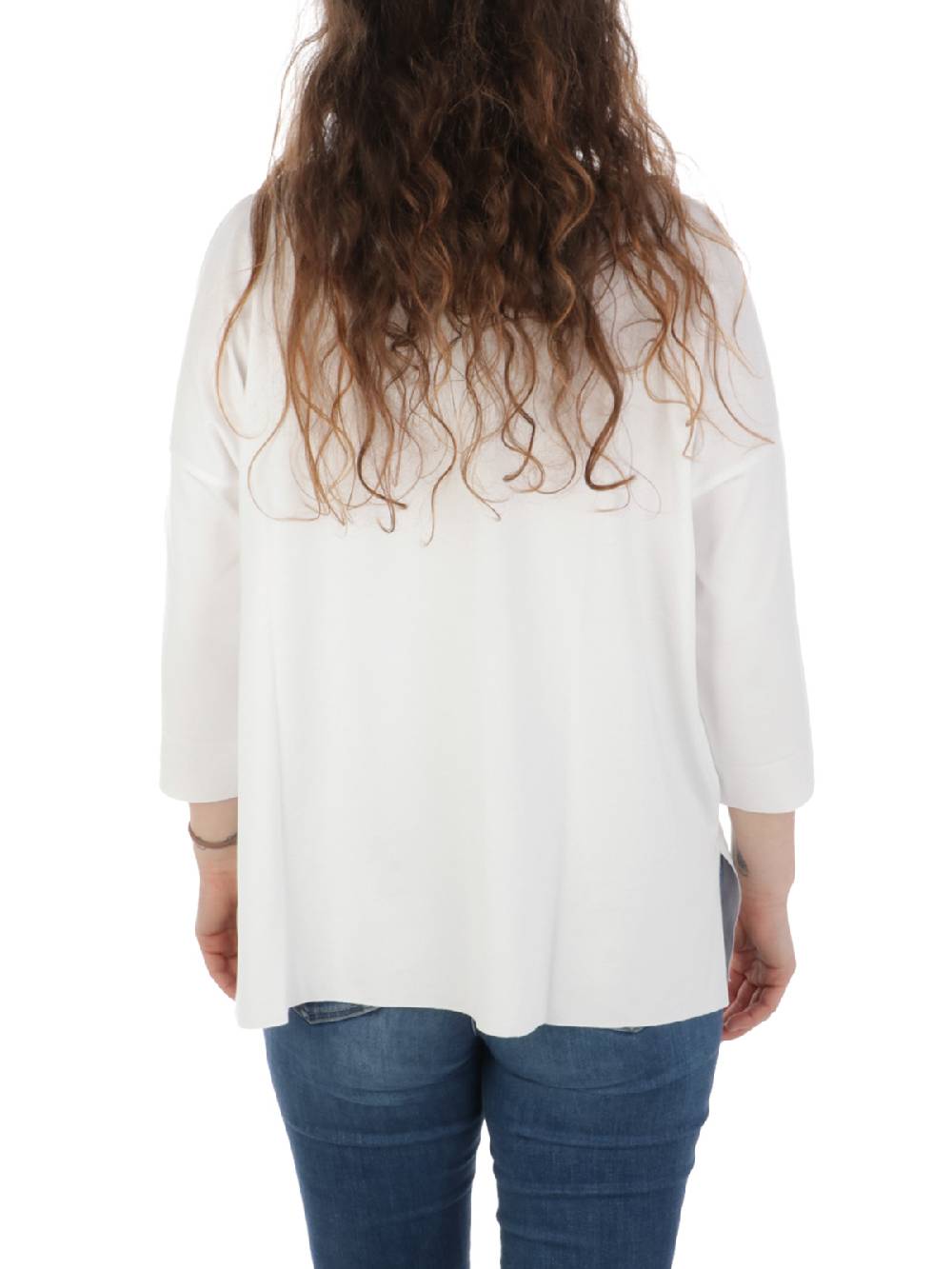 INCONTRO 7 T-Shirt Donna Manu In Viscosa