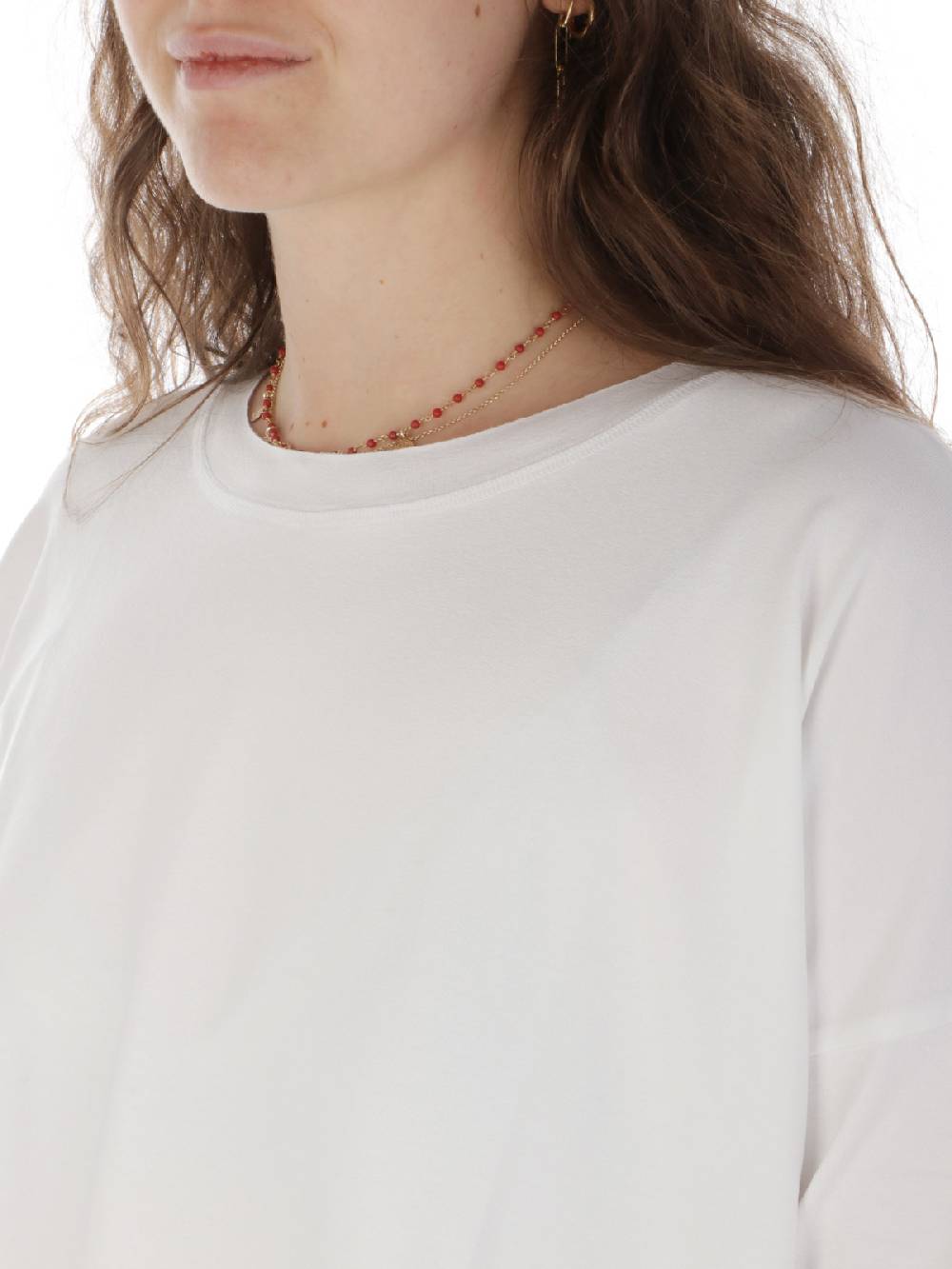 INCONTRO 7 T-Shirt Donna Manu In Viscosa