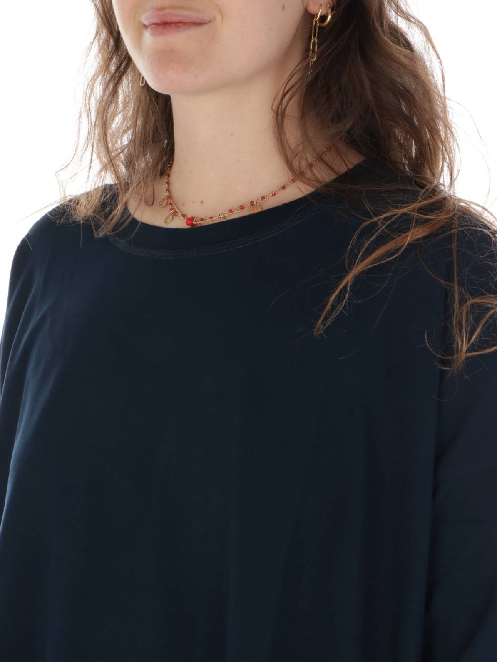 INCONTRO 7 T-Shirt Donna Manu In Viscosa