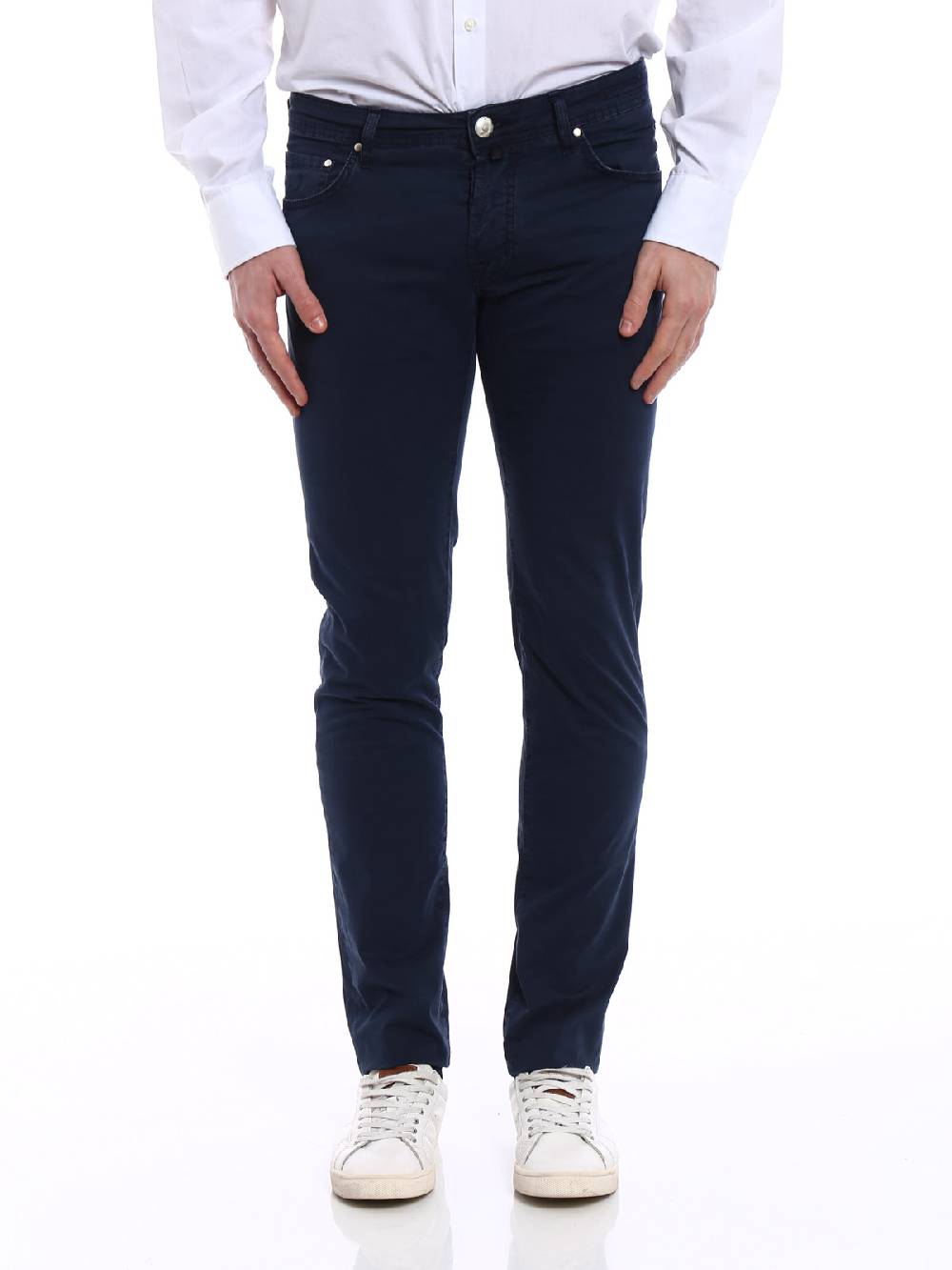 JACOB COHEN Pantaloni Uomo In Cotone