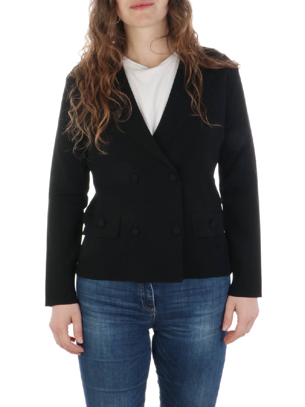 KANGRA Giacca Corta Donna Doppiopetto