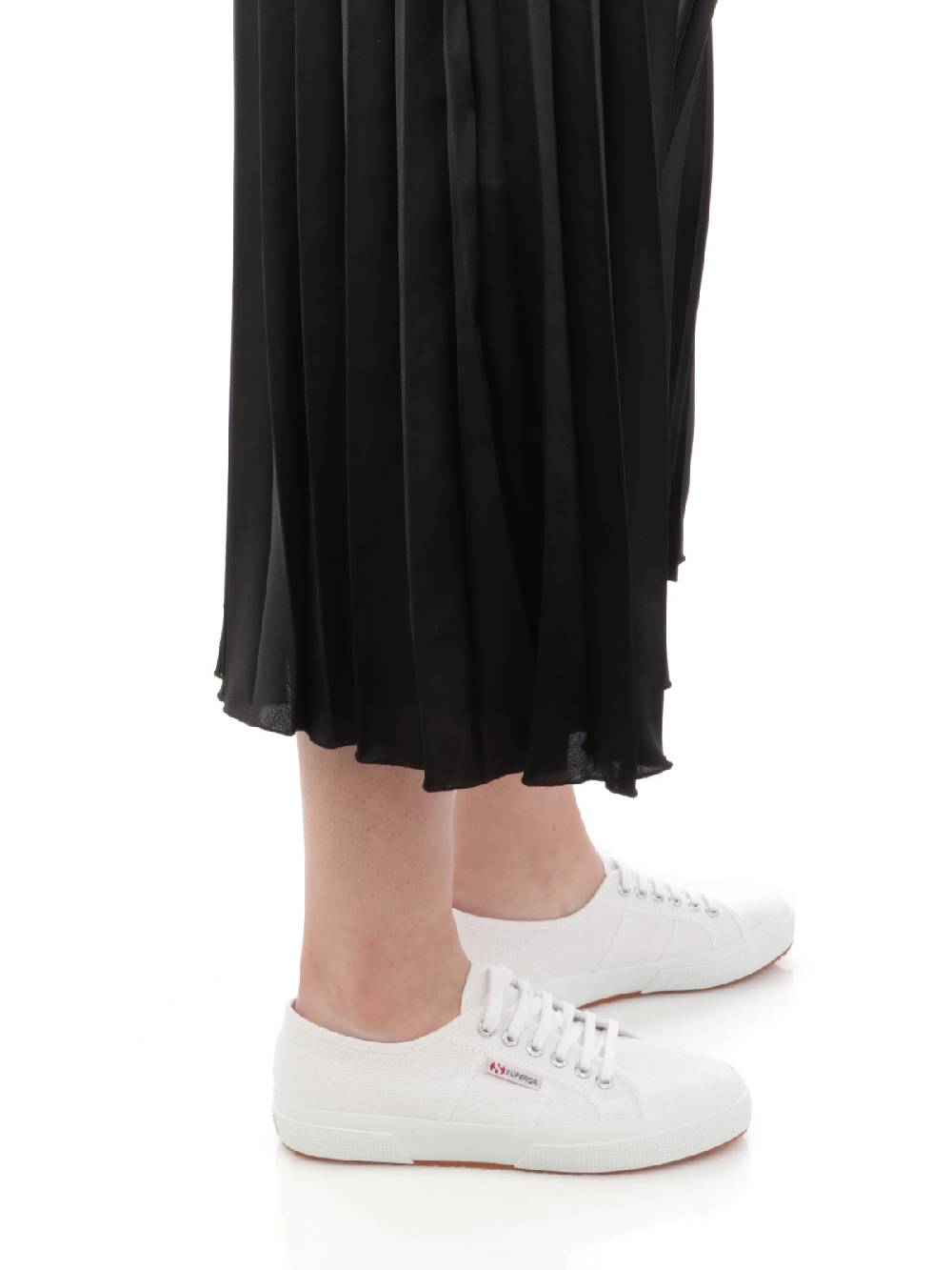 KAOS Gonna Midi Con Pieghe